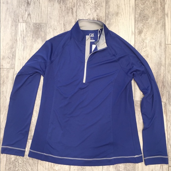 Cutter & Buck Tops - NWT Cutter & Buck Long Sleeve Dry Fit 1/4 Zip